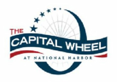 THE CAPITAL WHEEL AT NATIONAL HARBOR Logo (USPTO, 26.02.2014)