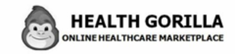 HEALTH GORILLA ONLINE HEALTHCARE MARKETPLACE Logo (USPTO, 07.04.2014)