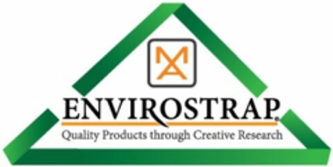 MA ENVIROSTRAP QUALITY PRODUCTS THROUGH CREATIVE RESEARCH Logo (USPTO, 04/08/2015)