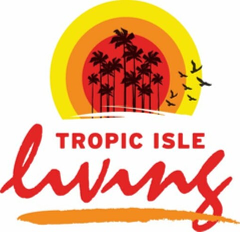 TROPIC ISLE LIVING Logo (USPTO, 25.06.2015)