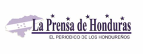 LA PRENSA DE HONDURAS EL PERIODICO DE LOS HONDUREÑOS Logo (USPTO, 09/21/2015)