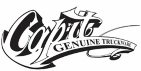 CAP-IT GENUINE TRUCKWARE Logo (USPTO, 04/14/2016)