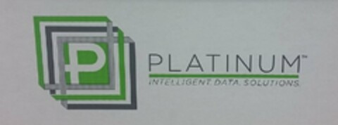 P PLATINUM INTELLIGENT.DATA.SOLUTIONS. Logo (USPTO, 06/22/2016)