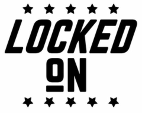 LOCKED ON Logo (USPTO, 07/20/2016)