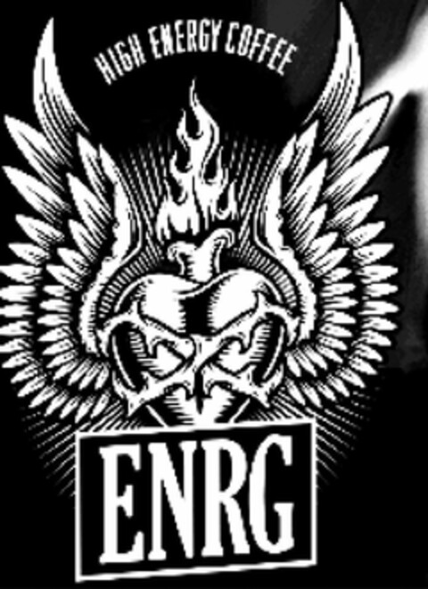 HIGH ENERGY COFFEE ENRG Logo (USPTO, 20.12.2016)