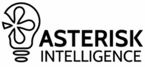 ASTERISK INTELLIGENCE Logo (USPTO, 07/11/2017)