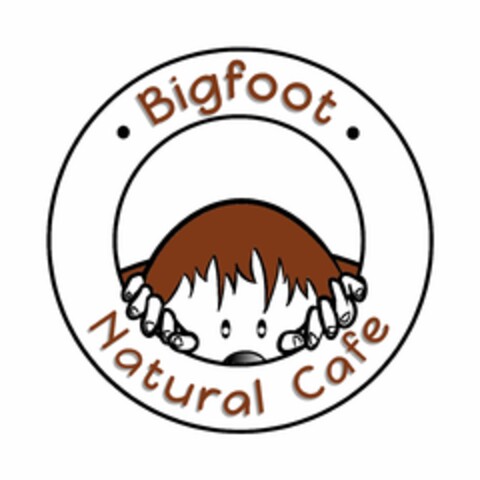 · BIGFOOT · NATURAL CAFE Logo (USPTO, 17.07.2017)