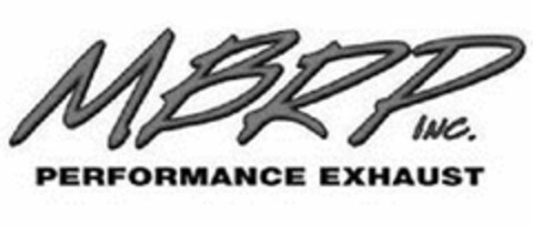 MBRP INC. PERFORMANCE EXHAUST Logo (USPTO, 24.10.2017)