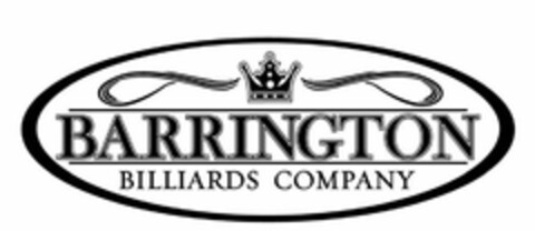 BARRINGTON BILLIARDS COMPANY Logo (USPTO, 08.12.2017)