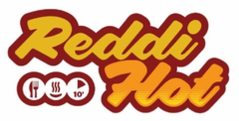 REDDI HOT 10' Logo (USPTO, 01/12/2018)