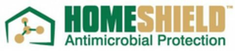 HOMESHIELD ANTIMICROBIAL PROTECTION Logo (USPTO, 04.05.2018)