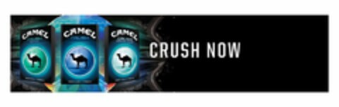 CAMEL CRUSH MENTHOL MENTHOL FRESH CAMELCRUSH REGULAR FRESH CAMEL CRUSH MENTHOL SILVER MENTHOL FRESH CRUSH NOW Logo (USPTO, 05/29/2018)