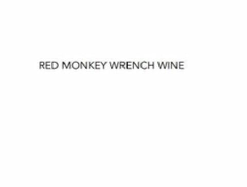 RED MONKEY WRENCH WINE Logo (USPTO, 05/30/2018)