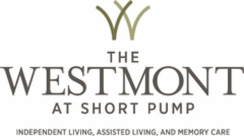 W THE WESTMONT AT SHORT PUMP INDEPENDENT LIVING, ASSISTED LIVING, AND MEMORY CARE Logo (USPTO, 06/13/2018)