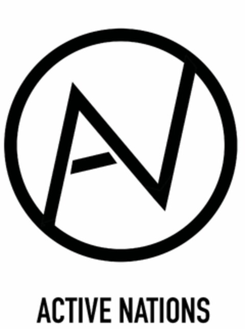 A N ACTIVE NATIONS Logo (USPTO, 10/25/2019)