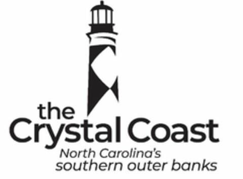 THE CRYSTAL COAST NORTH CAROLINA'S SOUTHERN OUTER BANKS Logo (USPTO, 12.12.2019)