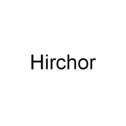 HIRCHOR Logo (USPTO, 02/20/2020)