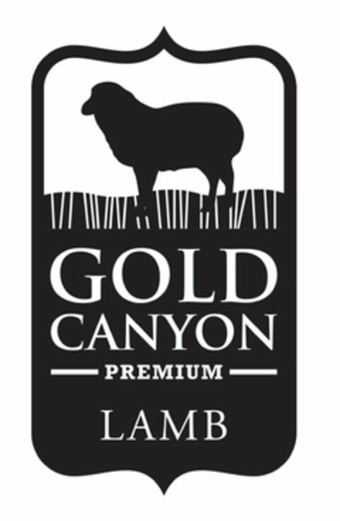 GOLD CANYON PREMIUM LAMB Logo (USPTO, 03/18/2020)