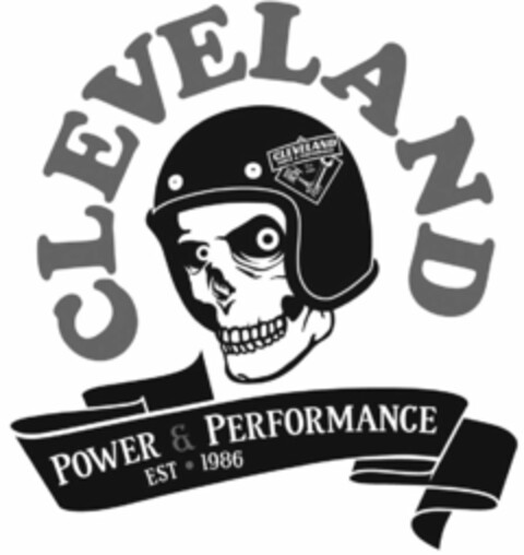 CLEVELAND CLEVELAND POWER & PERFORMANCE EST. 1986 POWER & PERFORMANCE EST · 1986 Logo (USPTO, 10.08.2020)