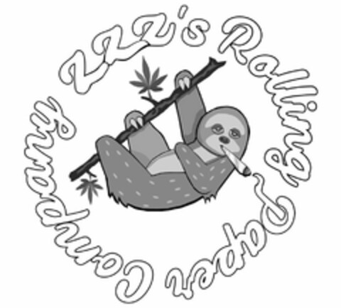 ZZZ'S ROLLING PAPER COMPANY Logo (USPTO, 08/11/2020)