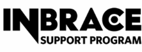 INBRACE SUPPORT PROGRAM Logo (USPTO, 08/19/2020)