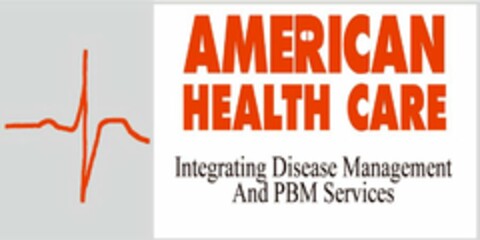 AMERICAN HEALTH CARE INTEGRATING DISEASE MANAGEMENT AND PBM SERVICES Logo (USPTO, 07.04.2009)