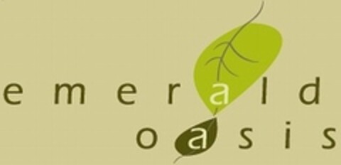 EMERALD OASIS Logo (USPTO, 08/18/2009)