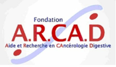 FONDATION A.R.CA.D AIDE ET RECHERCHE EN CANCÉROLOGIE DIGESTIVE Logo (USPTO, 26.01.2010)