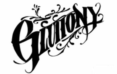 GLUTTONY Logo (USPTO, 04/07/2010)