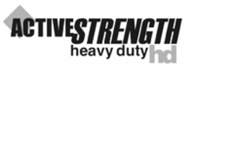 ACTIVE STRENGTH HEAVY DUTY HD Logo (USPTO, 30.04.2010)