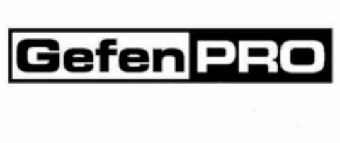 GEFEN PRO Logo (USPTO, 03.06.2010)