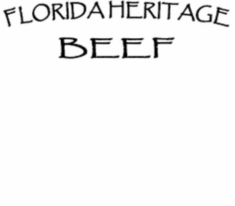 FLORIDA HERITAGE BEEF Logo (USPTO, 14.10.2010)