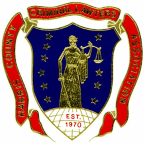 HARRIS COUNTY CRIMINAL LAWYERS ASSOCIATION EST. 1970 Logo (USPTO, 18.01.2011)