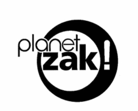 PLANET ZAK! Logo (USPTO, 01/25/2011)