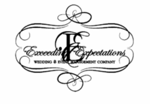 EE EXCEEDING EXPECTATIONS WEDDING & EVENT MANAGEMENT COMPANY Logo (USPTO, 05/17/2011)