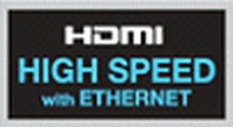 HDMI HIGH SPEED WITH ETHERNET Logo (USPTO, 26.05.2011)
