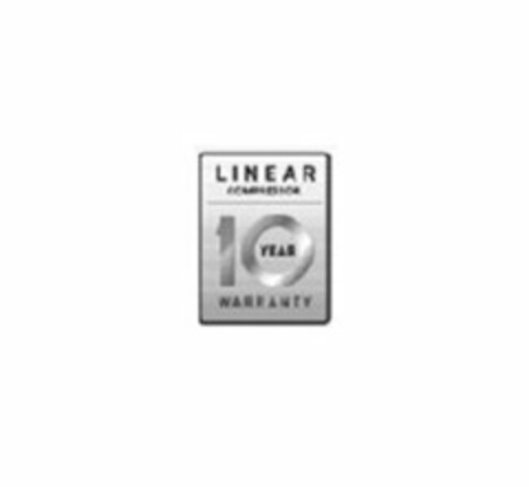 LINEAR COMPRESSOR 10 YEAR WARRANTY Logo (USPTO, 13.07.2011)