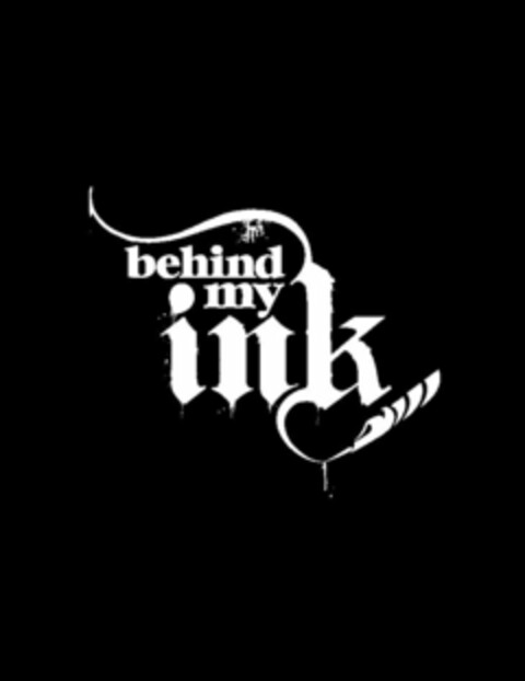 BEHIND MY INK Logo (USPTO, 25.08.2011)