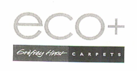 ECO+ GODFREY HIRST CARPETS Logo (USPTO, 02.09.2011)