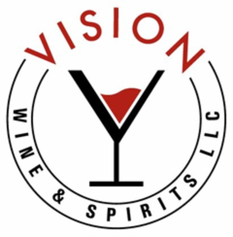 VISION WINE & SPIRITS LLC Logo (USPTO, 23.09.2011)