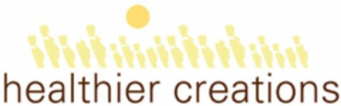 HEALTHIER CREATIONS Logo (USPTO, 09.01.2012)