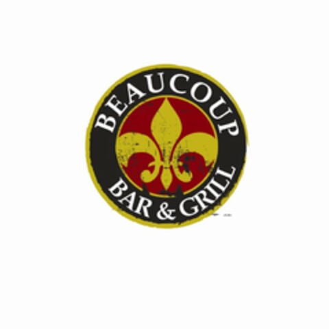 BEAUCOUP BAR & GRILL Logo (USPTO, 15.03.2012)