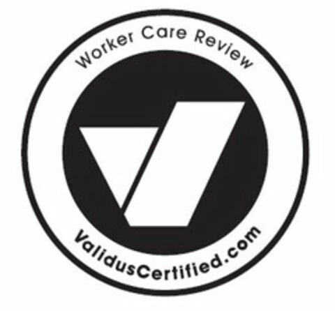 V WORKER CARE REVIEW V VALIDUSCERTIFIED.COM Logo (USPTO, 27.03.2012)