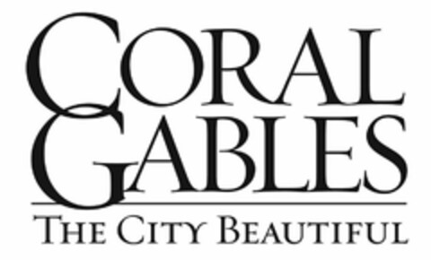 CORAL GABLES THE CITY BEAUTIFUL Logo (USPTO, 29.03.2012)