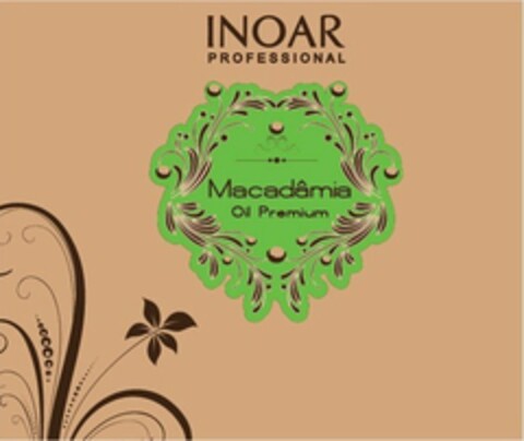 INOAR PROFESSIONAL MACADÂMIA OIL PREMIUM Logo (USPTO, 31.01.2013)