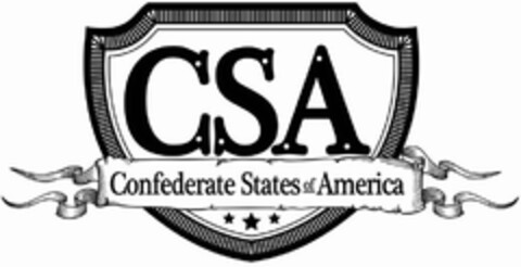 CSA CONFEDERATE STATES OF AMERICA Logo (USPTO, 06/14/2013)