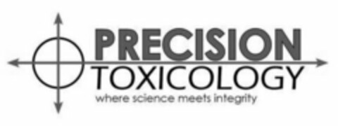 PRECISION TOXICOLOGY WHERE SCIENCE MEETS INTEGRITY Logo (USPTO, 15.01.2014)