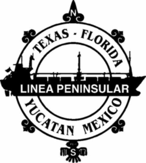 TEXAS-FLORIDA-YUCATAN-MEXICO-LINEA PENINSULAR NS Logo (USPTO, 28.02.2014)