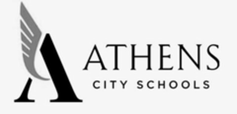 A ATHENS CITY SCHOOLS Logo (USPTO, 21.05.2014)