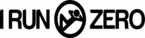 I RUN ZERO Logo (USPTO, 25.06.2014)